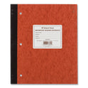 National Paper Duplicate Laboratory Notebooks, Stitched Binding, Quadrille Rule (4 sq/in), Brown Cover, (200) 11 x 9.25 Sheets (43649)