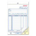 Rediform Sales Book, 12 Lines, Two-Part Carbonless, 4.25 x 6.38, 50 Forms Total (5L527)
