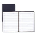 Blueline Business Notebook with Self-Adhesive Labels, 1-Subject, Medium/College Rule, Blue Cover, (192) 9.25 x 7.25 Sheets (A982)