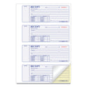 Rediform Money Receipt Book, Softcover, Two-Part Carbonless, 7 x 2.75, 4 Forms/Sheet, 200 Forms Total (8L806)