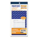 Rediform Material Requisition Book, Two-Part Carbonless, 7.88 x 4.25, 50 Forms Total (1L114)