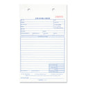 Rediform Job Work Order Book, Two-Part Carbonless, 5.5 x 8.5, 50 Forms Total (4L456)