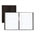 Blueline NotePro Notebook, 1-Subject, Medium/College Rule, Black Cover, (100) 11 x 8.5 Sheets (A10200BLK)