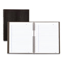 Blueline NotePro Notebook, 1-Subject, Medium/College Rule, Black Cover, (75) 11 x 8.5 Sheets (A10150BLK)