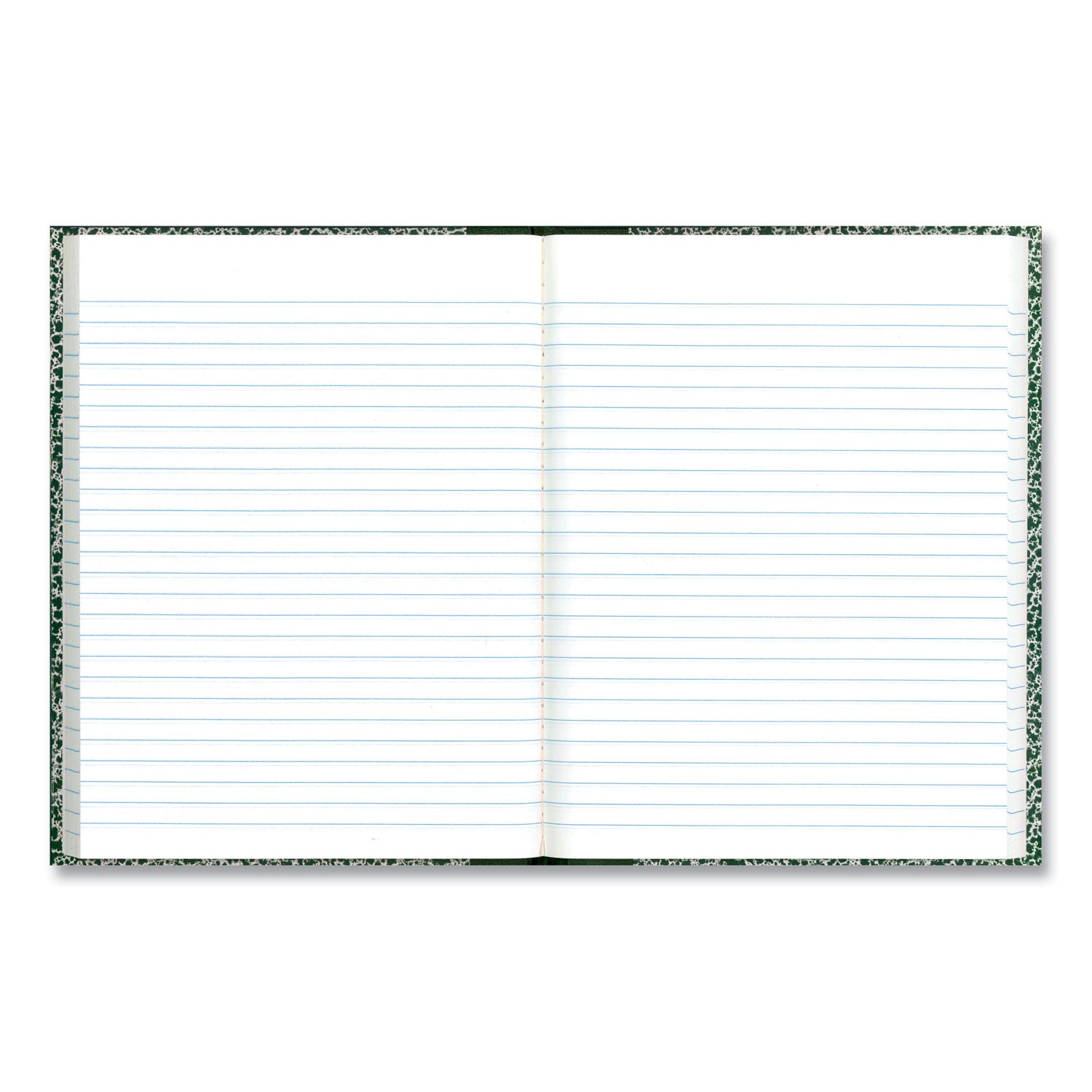 National Paper Lab Notebook, Wide/Legal Rule, Green Marble Cover, (96) 10.13 x 7.88 Sheets (53010)