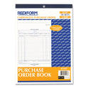 Rediform Purchase Order Book, 17 Lines, Three-Part Carbonless, 8.5 x 11, 50 Forms Total (1L147)