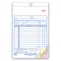 Rediform Purchase Order Book, 12 Lines, Three-Part Carbonless, 5.5 x 7.88, 50 Forms Total (1L141)