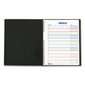 Blueline NotePro Notebook, 1-Subject, Medium/College Rule, Black Cover, (75) 11 x 8.5 Sheets (A10150BLK)