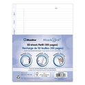 Blueline MiracleBind Ruled Paper Refill Sheets for all MiracleBind Notebooks and Planners, 9.25 x 7.25, White/Blue Sheets, Undated (AFR9050R)