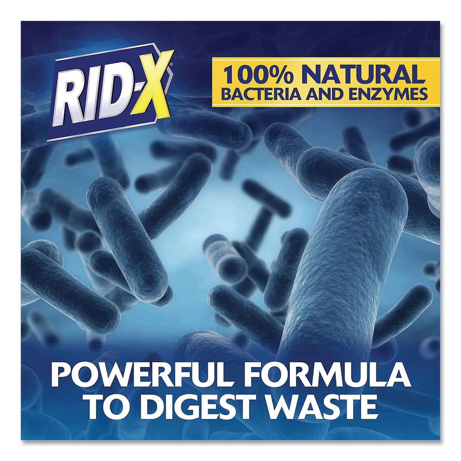 RID-X Septic System Treatment Concentrated Powder, 9.8 oz, 12/Carton (80306)