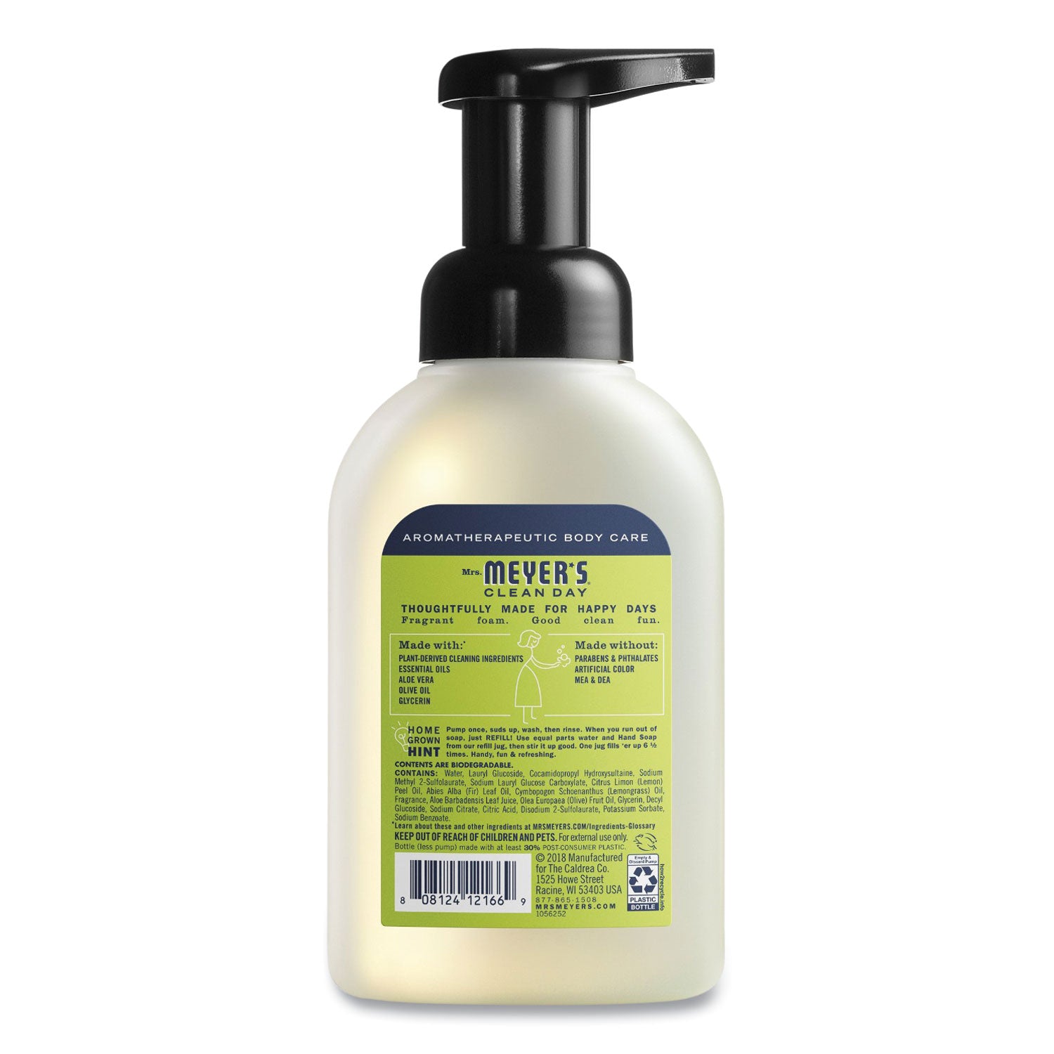 s Foaming Hand Soap, Lemon Verbena Scent, 10 oz (662032EA)