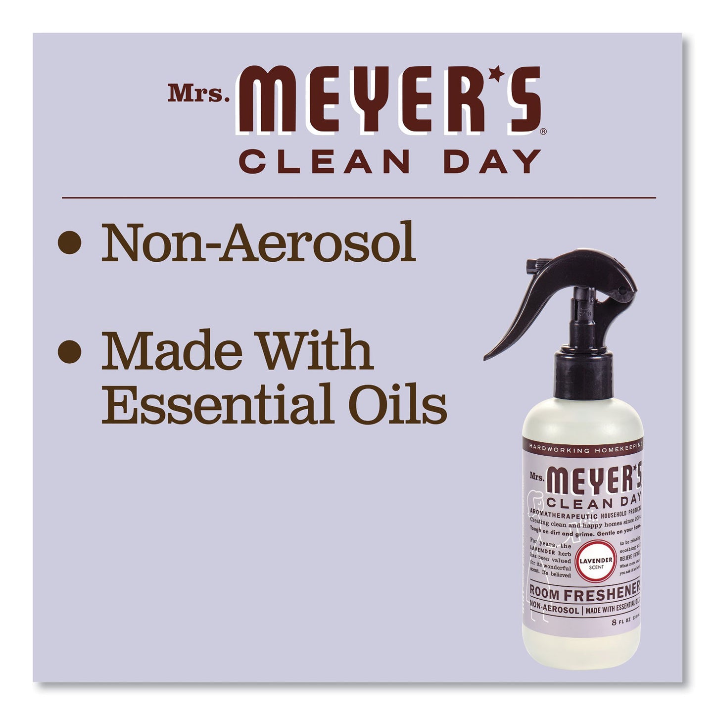 s Clean Day Room Freshener, Lavender, 8 oz, Non-Aerosol Spray (670763EA)