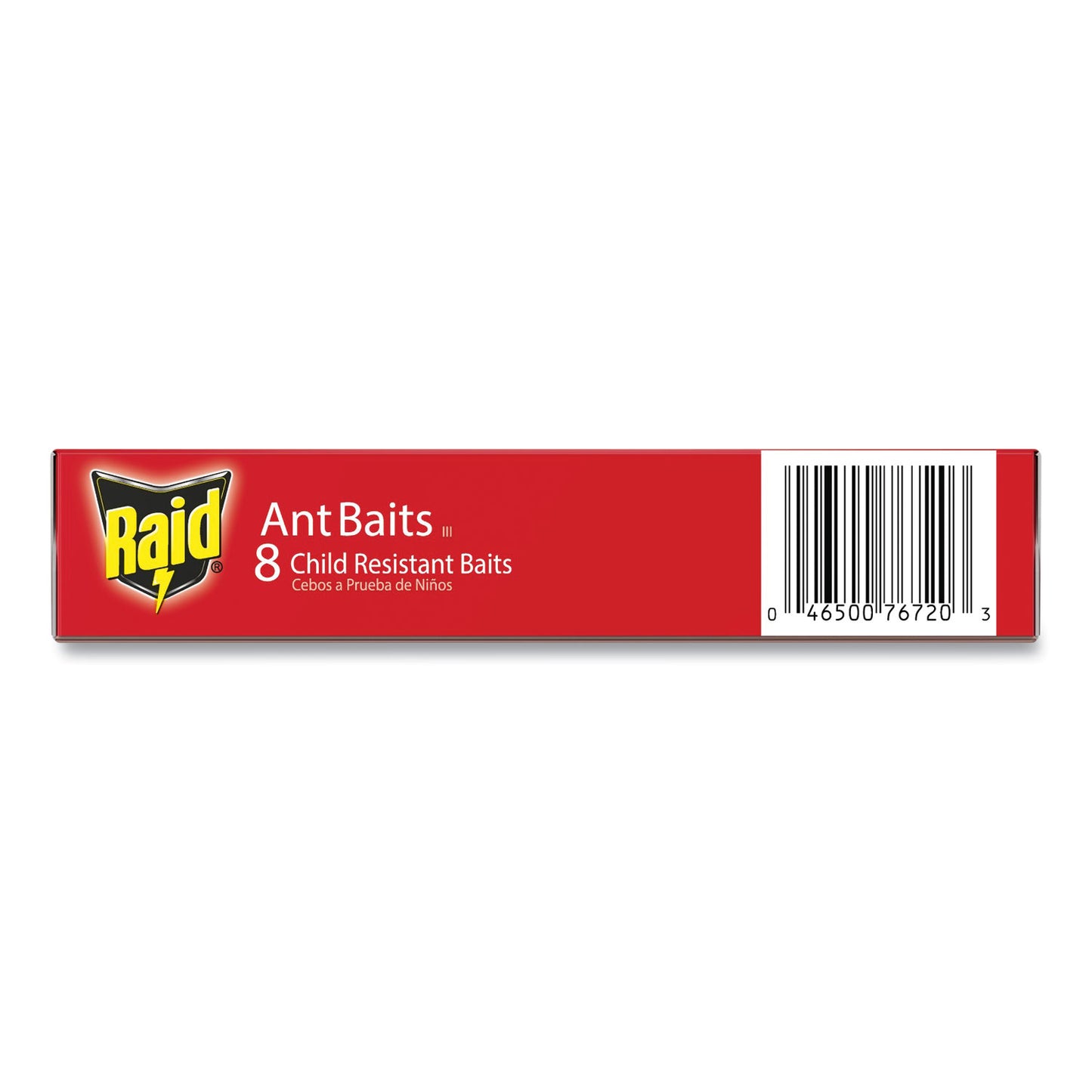 Raid Ant Baits, 0.24 oz, 8/Box, 12 Boxes/Carton (308819)