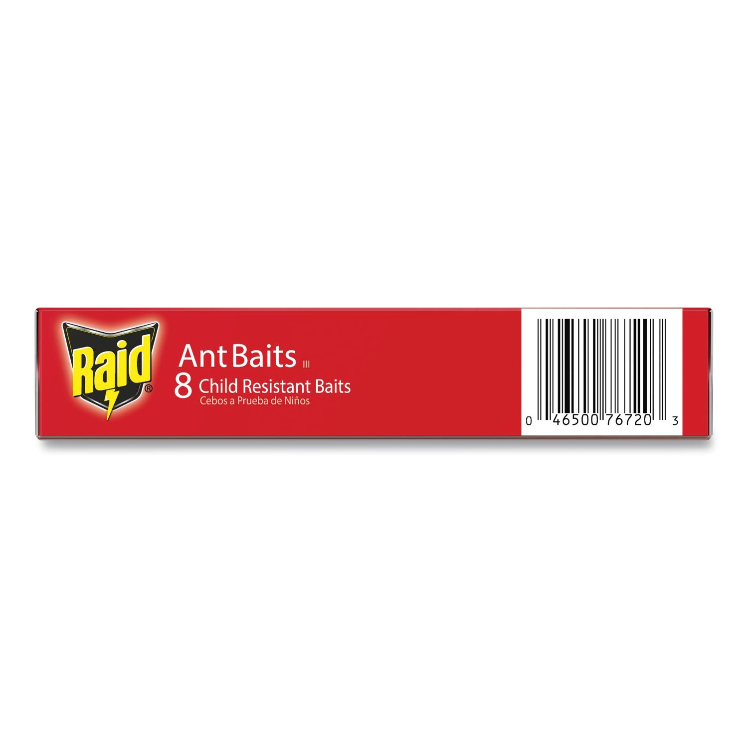 Raid Ant Baits, 0.24 oz, 8/Box, 12 Boxes/Carton (308819)