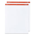 Universal Easel Pads/Flip Charts, Presentation Format (1" Rule), 27 x 34, White, 50 Sheets, 2/Carton (35601)