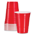 Dart SOLO Party Plastic Cold Drink Cups, 16 oz, Red, 50/Pack (P16RPK)