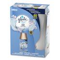 Glade Automatic Spray Starter Kit, Spray Unit and Refill, White/Gold, Clean Linen (329349KT)