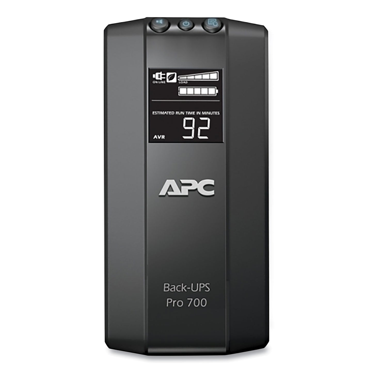 APC BR700G Back-UPS Pro 700 Battery Backup System, 6 Outlets, 700 VA, 355 J