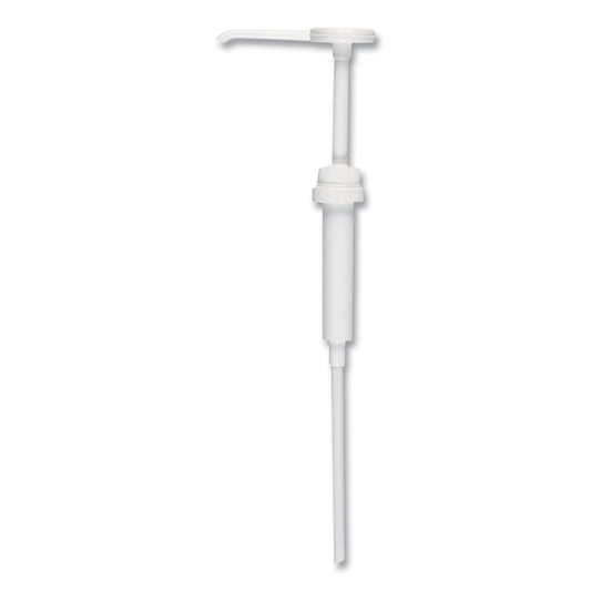 Impact Special Plastic Dispensing Pump, 38 mm Cap Fits 1 Gallon Bottles, White (902AEA)