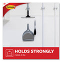 Command General Purpose Wire Hooks, Medium, Metal, White, 2 lb Capacity, 13 Hooks and 16 Strips/Pack (1706513)