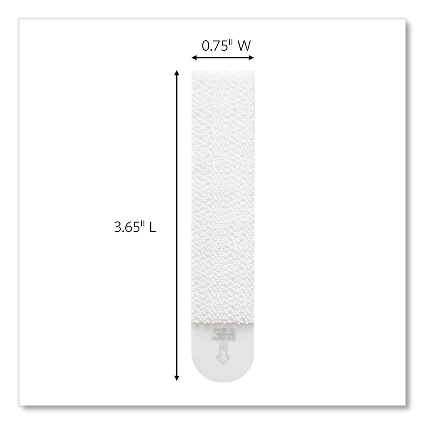 Command Picture Hanging Strips, Removable, Holds Up to 4 lbs per Pair, Large, 0.63 x 3.63, White, 20 Pairs/Pack (1720620)