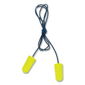 3M E-A-Rsoft Metal Detectable Soft Foam Earplugs, Corded, 32 NRR, Poly Bag, 200 Pairs/Box (3114106)