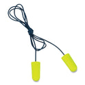 3M E-A-Rsoft Metal Detectable Soft Foam Earplugs, Corded, 32 NRR, Poly Bag, 200 Pairs/Box (3114106)