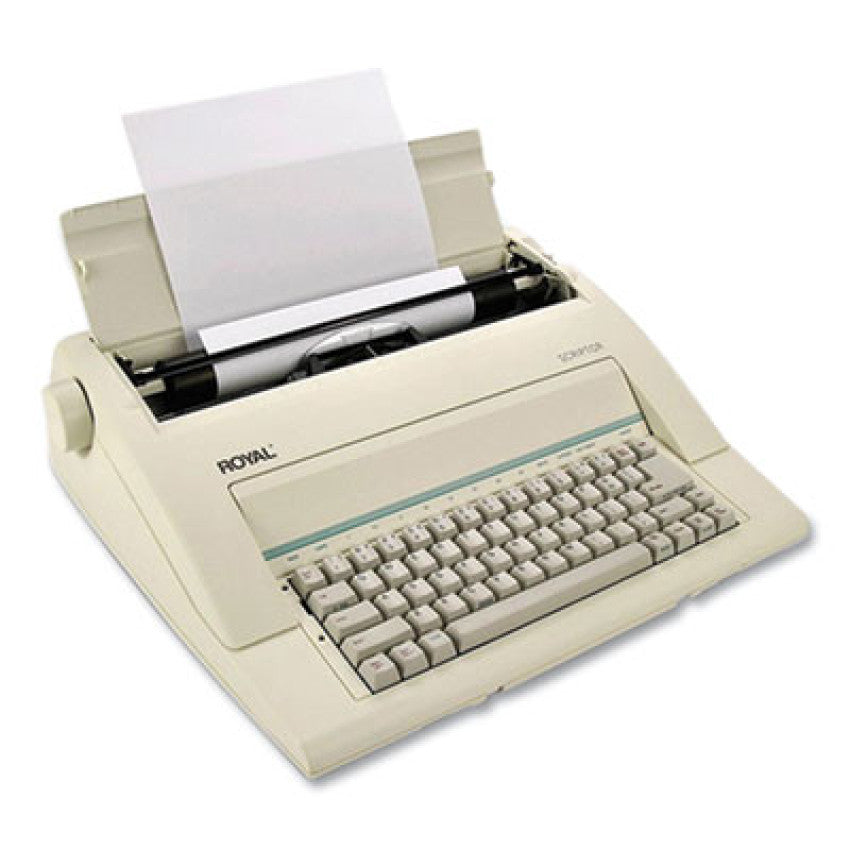 Royal Consumer Scriptor AC Power Typewriter, 12 cps (ROYALTYPEWRI)