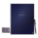 Rocketbook Fusion Smart Notebook, Seven Assorted Page Formats, Blue Cover, (21) 11 x 8.5 Sheets (FLRCCDFFR)