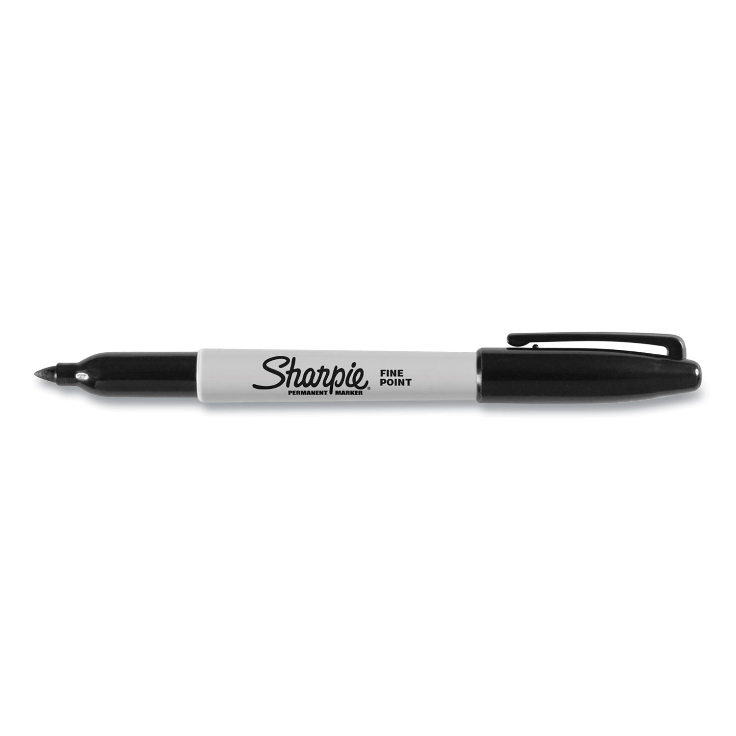Sharpie Fine Tip Permanent Marker, Fine Bullet Tip, Black, 24/Pack (2042918)