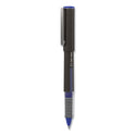 TRU RED Roller Ball Pen, Stick, Fine 0.5 mm, Blue Ink, Black/Blue/Clear Barrel, 3/Pack (57320)