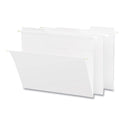 Smead FasTab Hanging Folders, Letter Size, 1/3-Cut Tabs, White, 20/Box (64002)