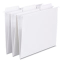 Smead FasTab Hanging Folders, Letter Size, 1/3-Cut Tabs, White, 20/Box (64002)