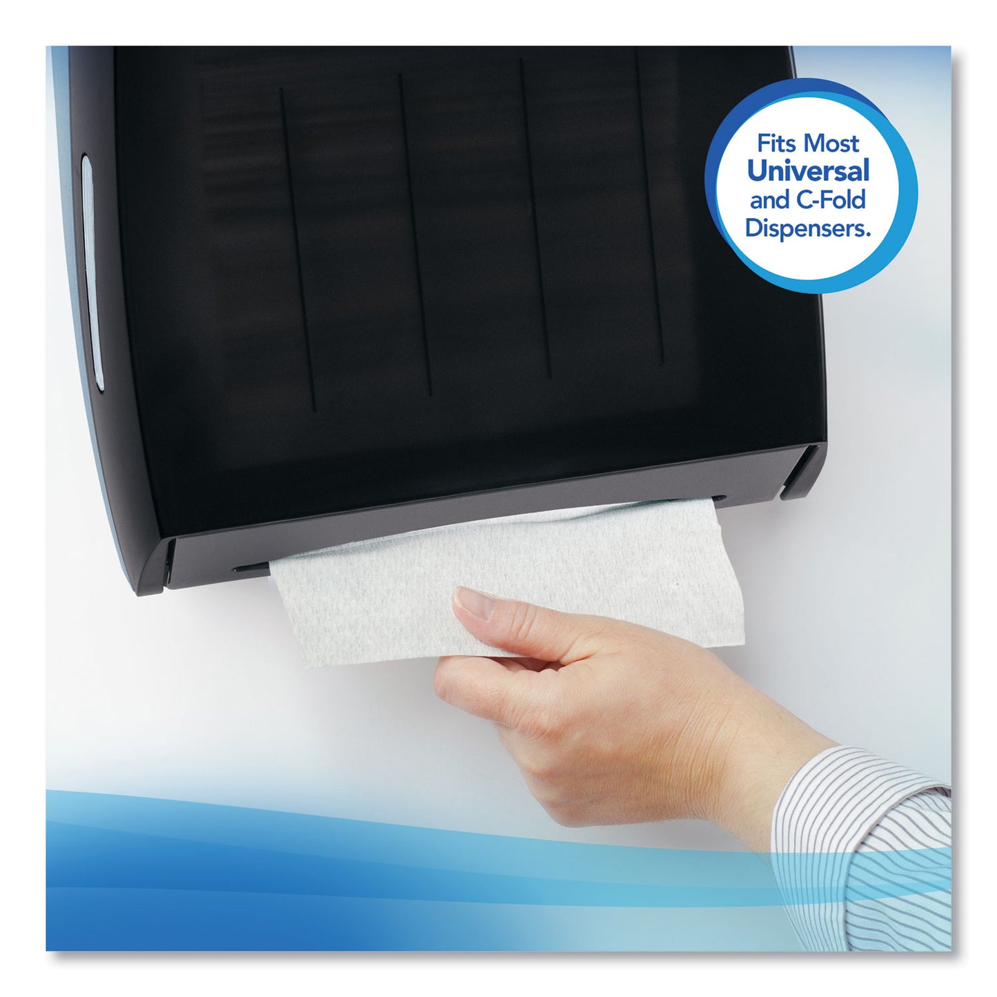 Scott Essential C-Fold Towels for Business, Absorbency Pockets, 1-Ply, 10.13 x 13.15, White, 200/Pack, 12 Packs/Carton (01510)