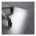 Floortex Cleartex Ultimat Polycarbonate Chair Mat for High Pile Carpets, 60" w x 48" l, Clear (ER1115227ER)