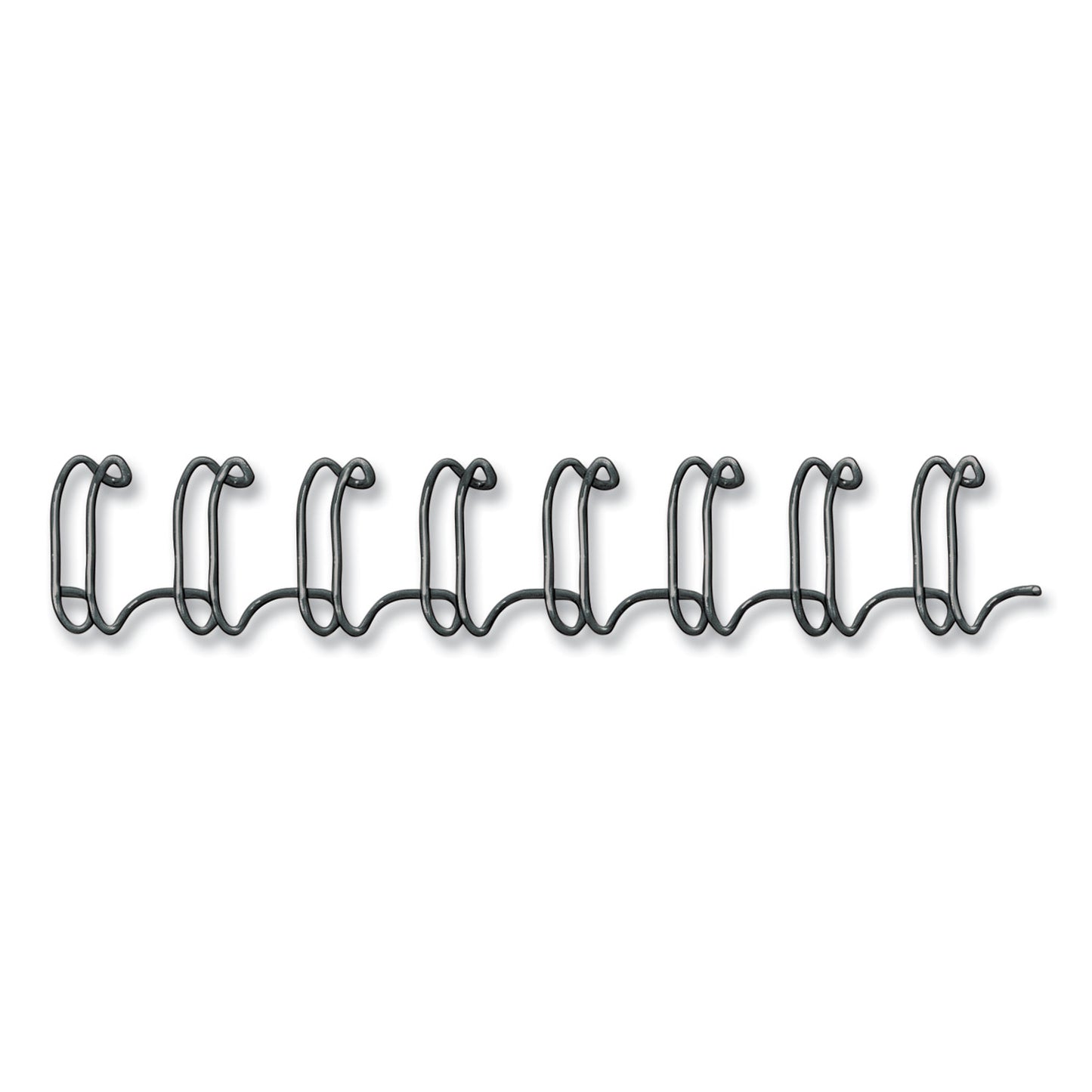 Fellowes Wire Bindings, 3/8" Diameter, 80 Sheet Capacity, Black, 25/Pack (52541)