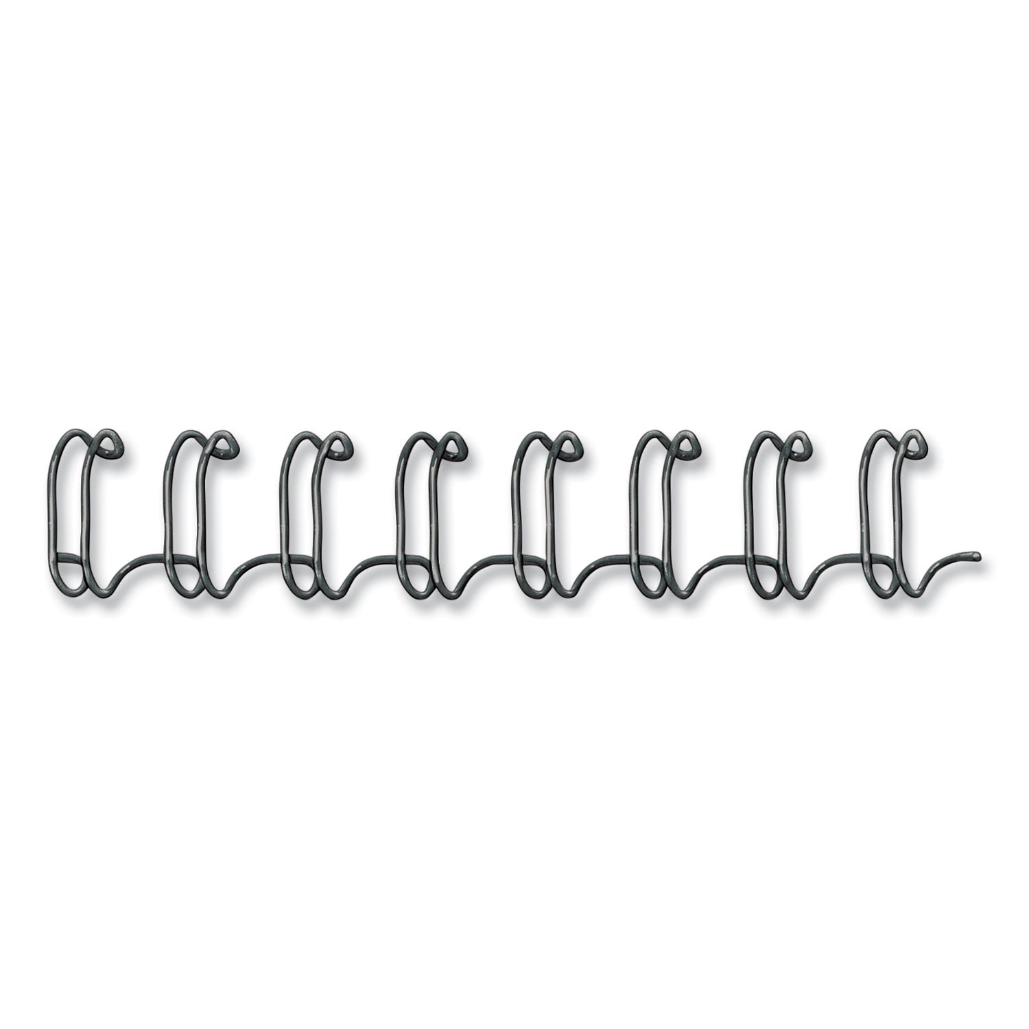 Fellowes Wire Bindings, 3/8" Diameter, 80 Sheet Capacity, Black, 25/Pack (52541)