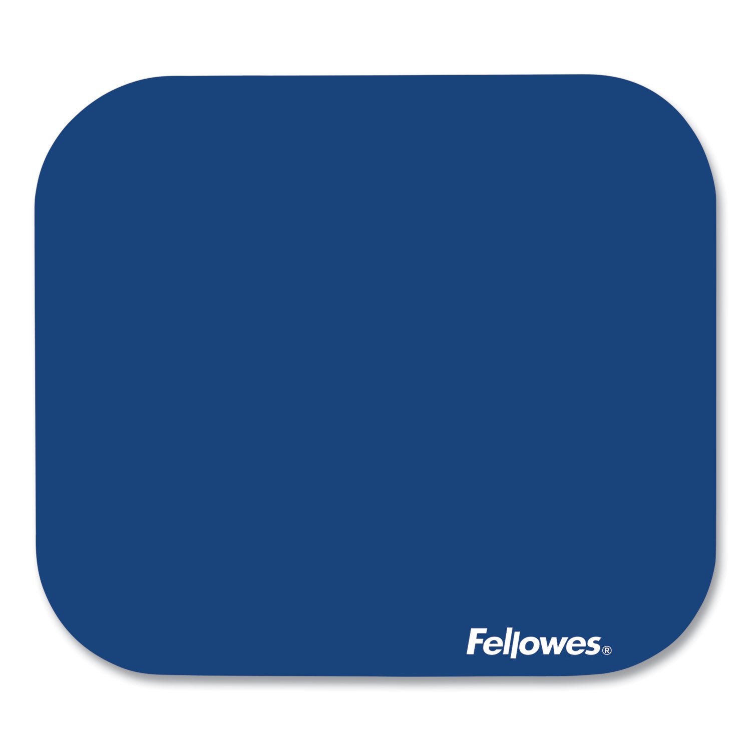 Fellowes Polyester Mouse Pad, 9 x 8, Blue (58021)