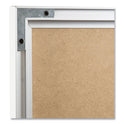 U Brands Magnetic Dry Erase Board with Aluminum Frame, 23 x 17, White Surface, Silver Frame (070U0001)