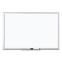 U Brands Magnetic Dry Erase Board with Aluminum Frame, 35 x 23, White Surface, Silver Frame (071U0001)