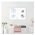 U Brands Magnetic Dry Erase Board with Aluminum Frame, 47 x 35, White Surface, Silver Frame (072U0001)