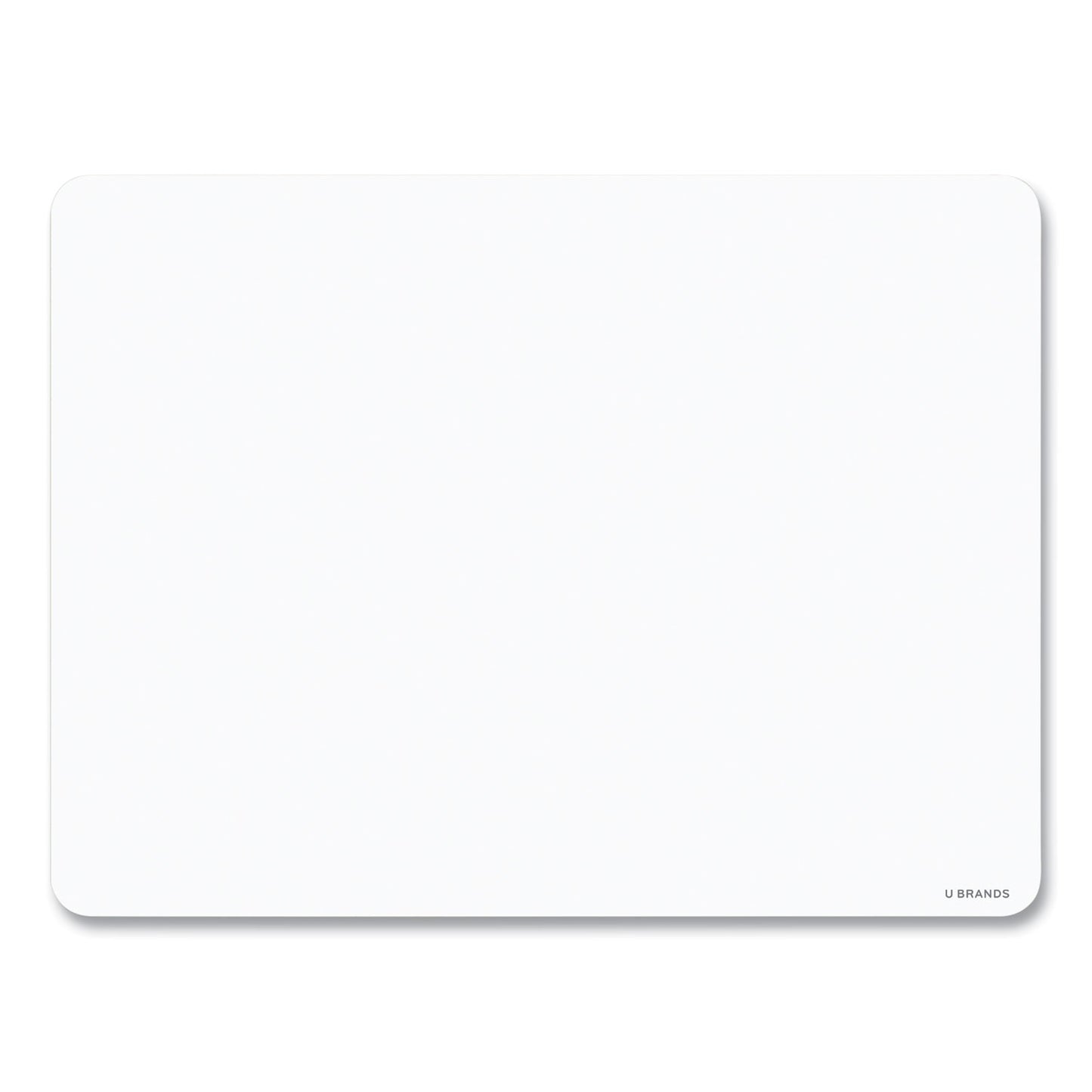 U Brands Double-Sided Dry Erase Lap Board, 12 x 9, White Surface, 10/Pack (483U0001)