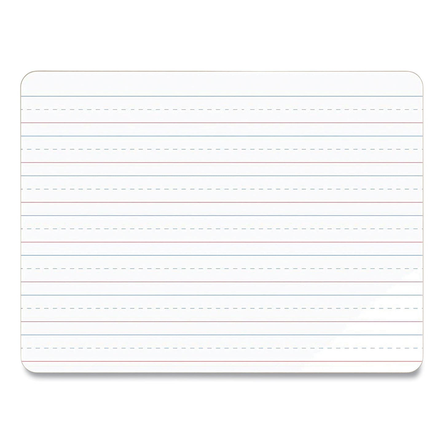 U Brands Double-Sided Dry Erase Lap Board, 12 x 9, White Surface, 10/Pack (483U0001)