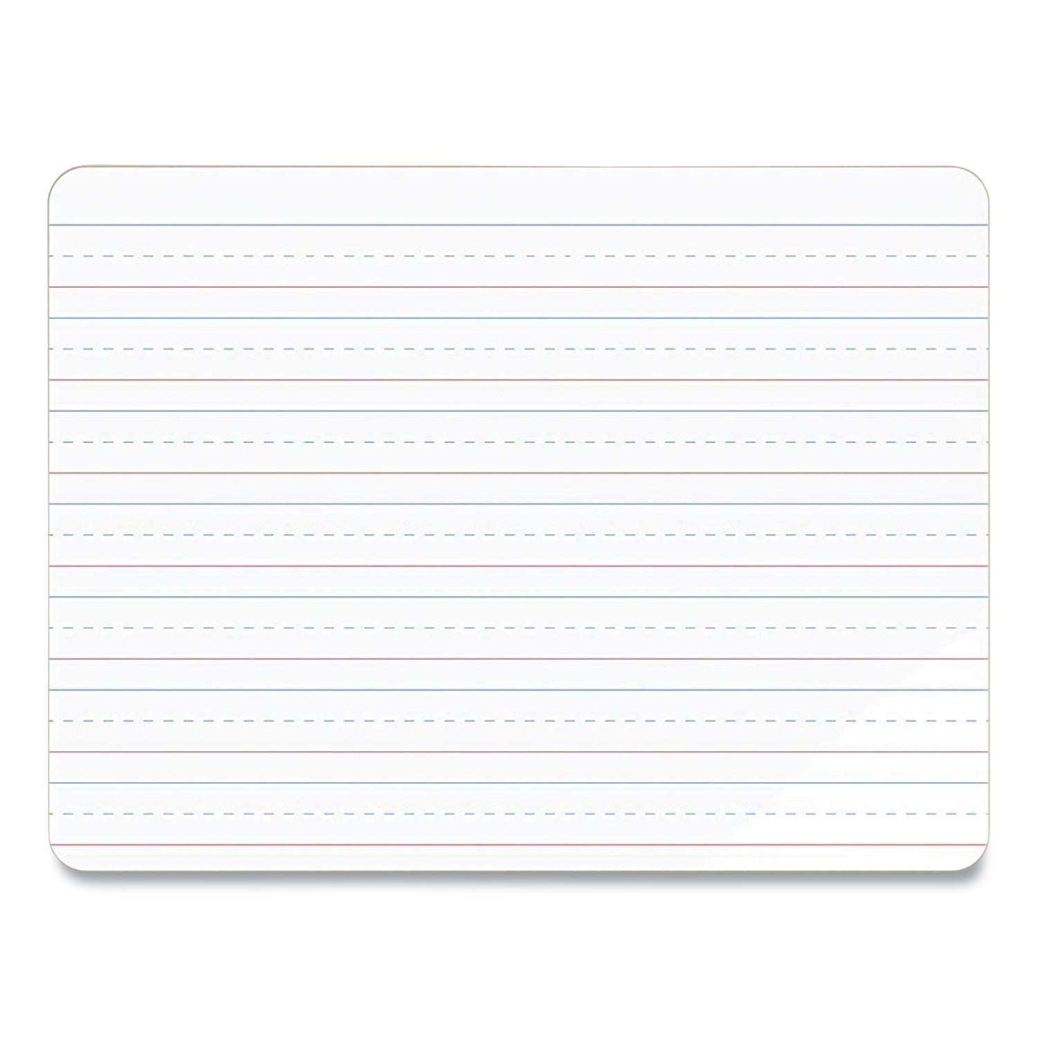 U Brands Double-Sided Dry Erase Lap Board, 12 x 9, White Surface, 10/Pack (483U0001)