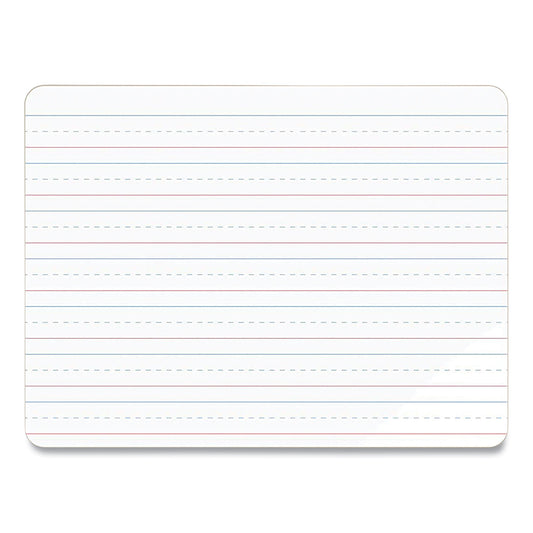 U Brands Double-Sided Dry Erase Lap Board, 12 x 9, White Surface, 10/Pack (483U0001)