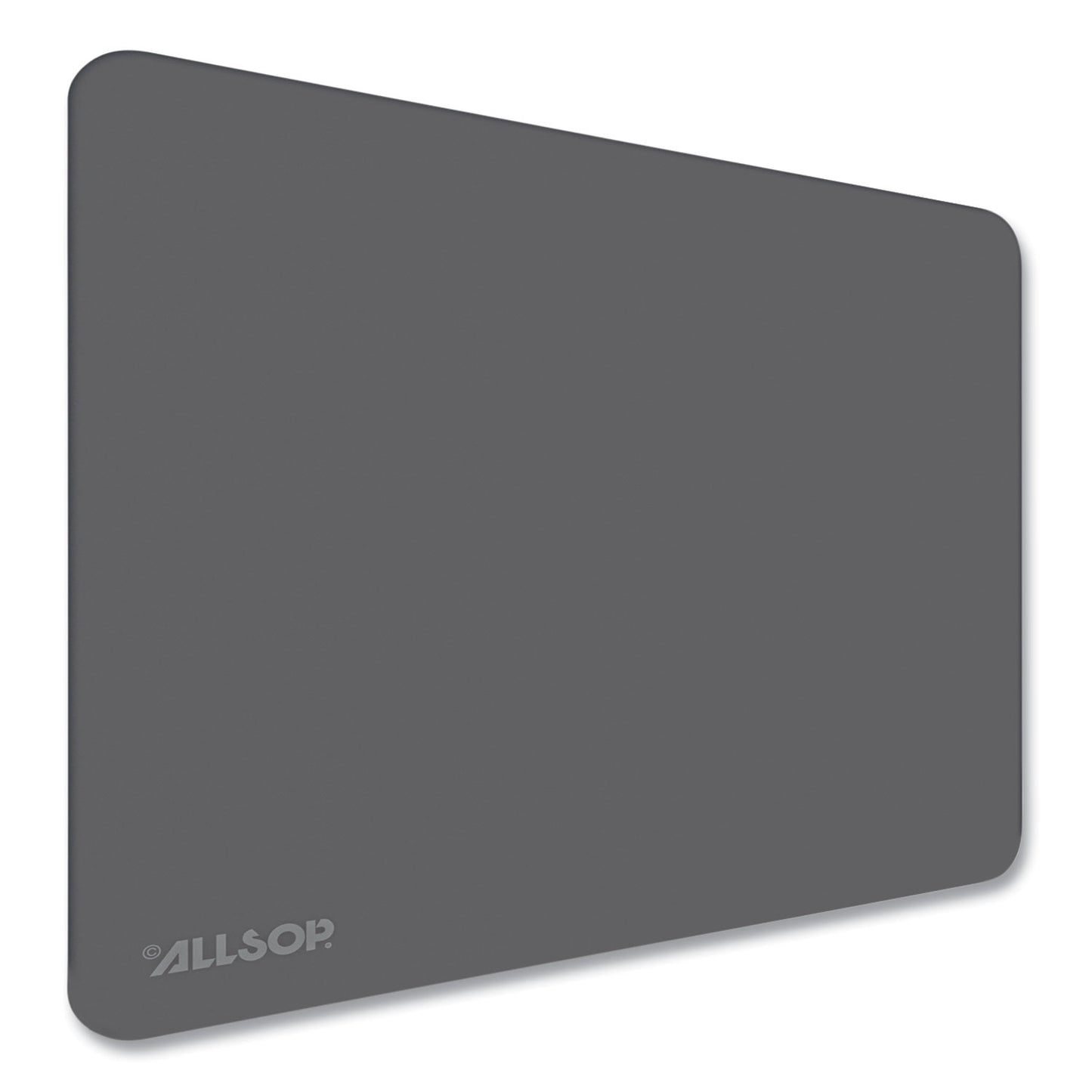 Allsop Accutrack Slimline Mouse Pad, 8.75 x 8, Graphite (30201)