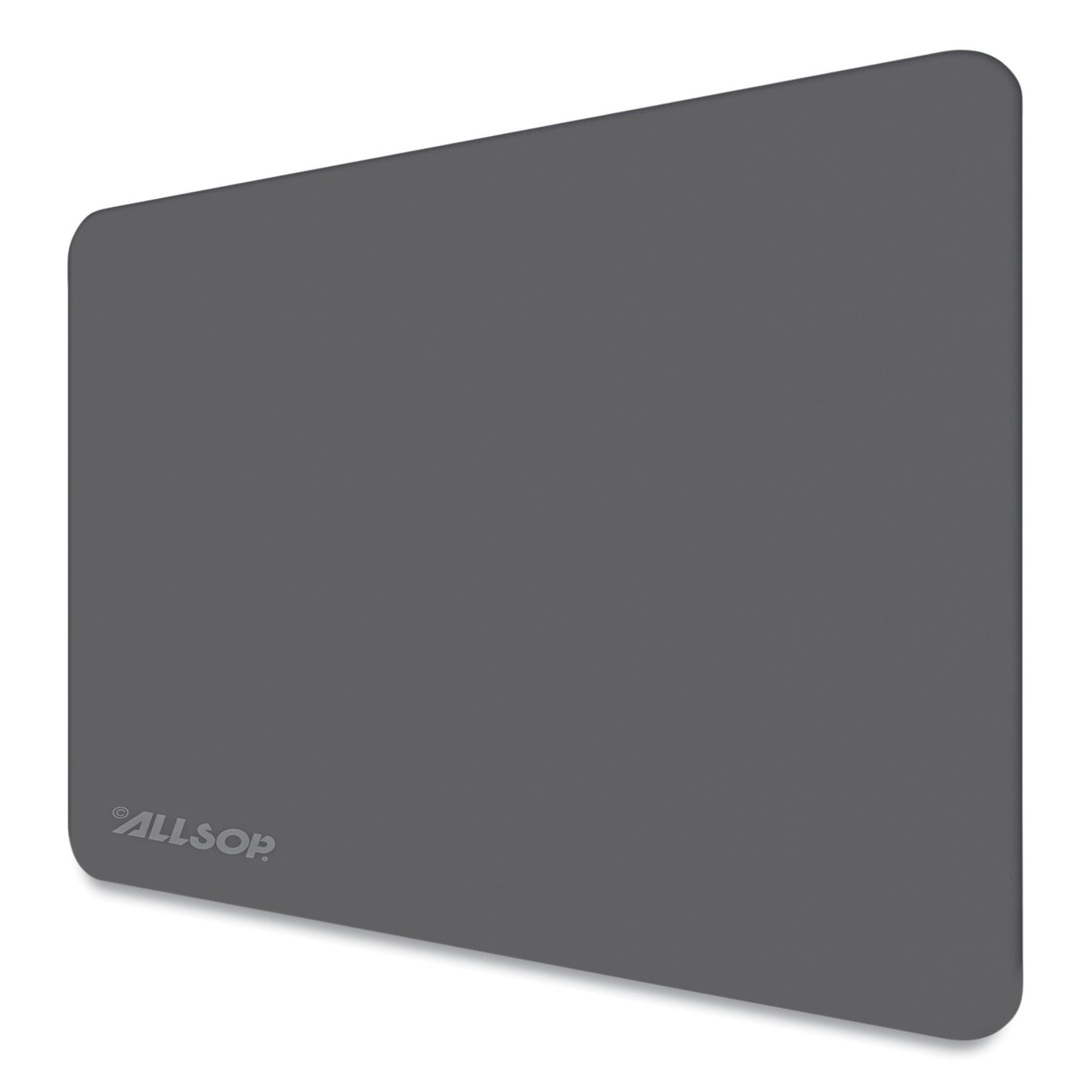 Allsop Accutrack Slimline Mouse Pad, 8.75 x 8, Graphite (30201)