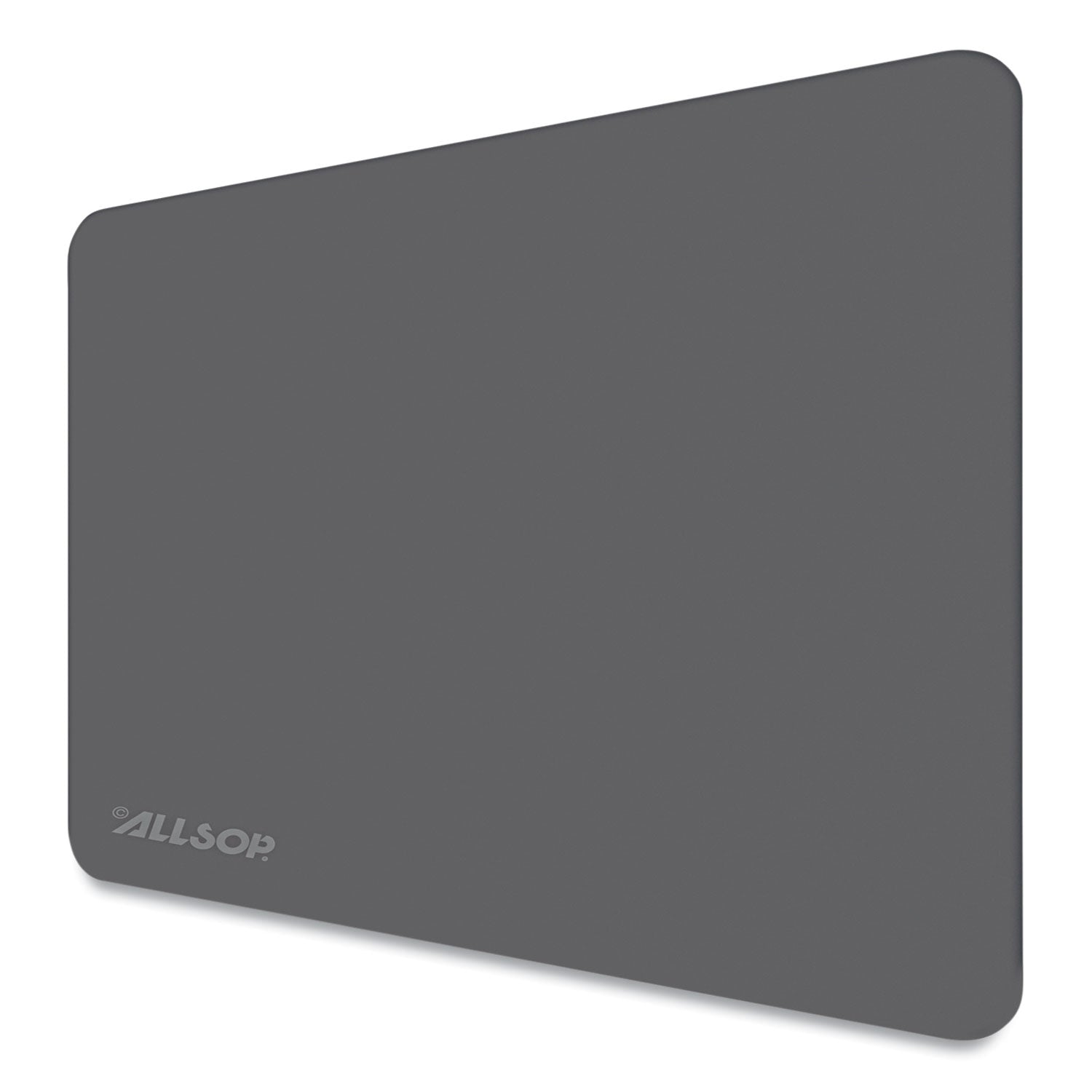 Allsop Accutrack Slimline Mouse Pad, 8.75 x 8, Graphite (30201)