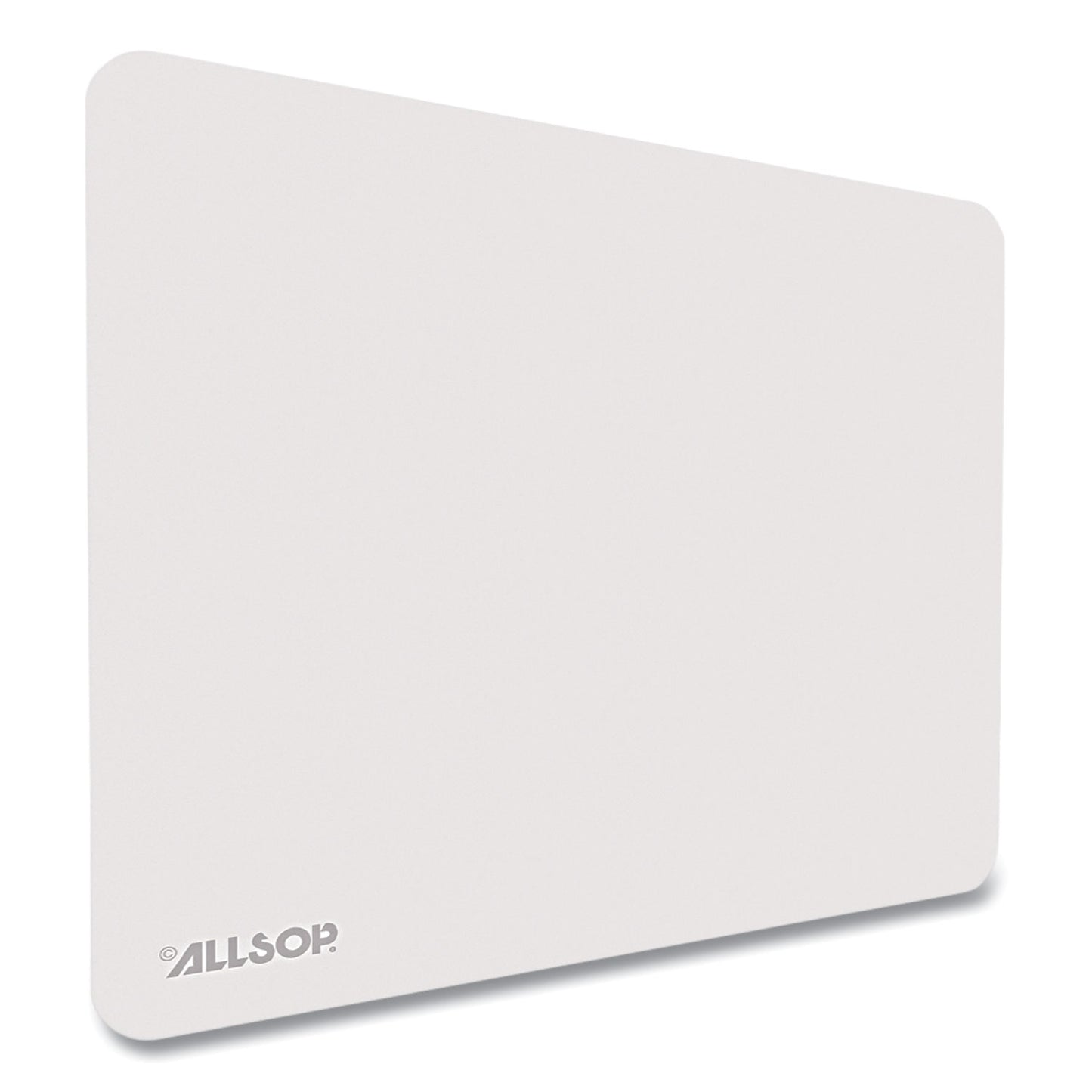 Allsop Accutrack Slimline Mouse Pad, 8.75 x 8, Silver (30202)