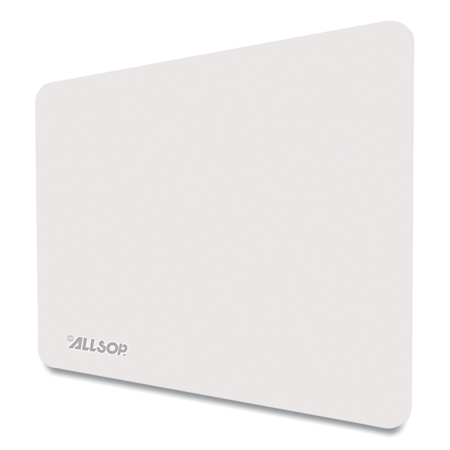 Allsop Accutrack Slimline Mouse Pad, 8.75 x 8, Silver (30202)